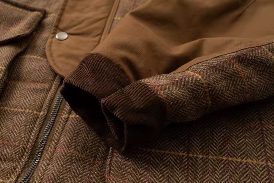 Vintage Japanese Retro Plaid Padded Cargo Parkas Outdoor Jacket Size US L / EU 52-54 / 3 - 11 Thumbnail