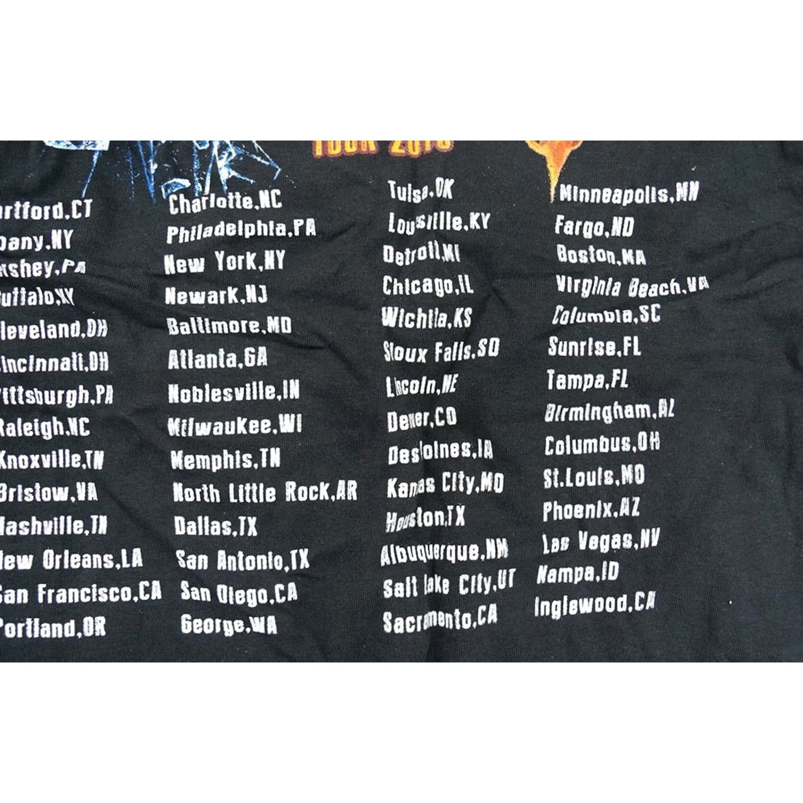 Vintage VINTAGE Def Leppard Journey 2018 Tour Concert T-Shirt Size US M / EU 48-50 / 2 - 5 Thumbnail