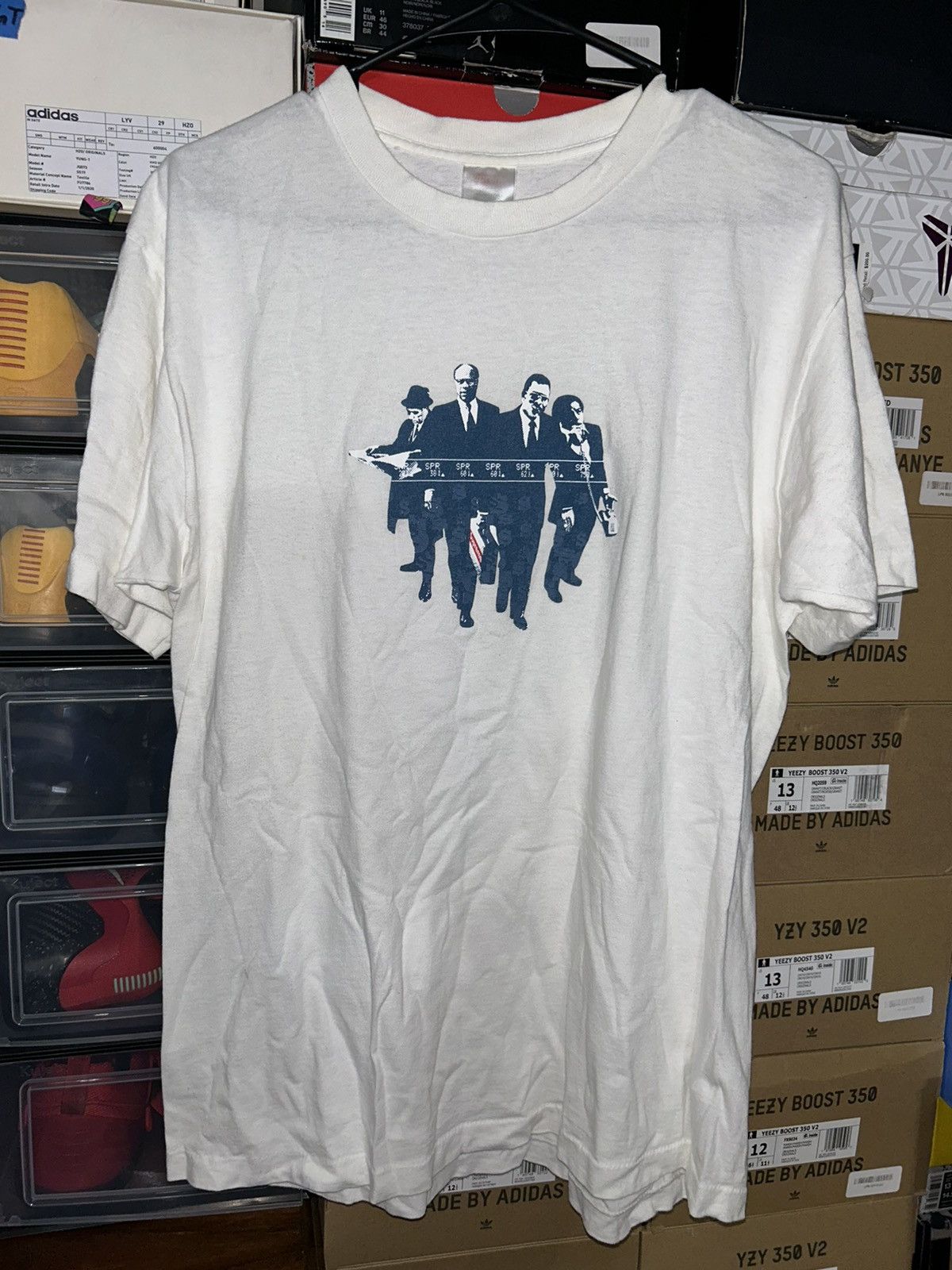 Supreme Supreme Wall Street Rat Race Tee 1999 size Large Vintage Size US L / EU 52-54 / 3 - 1 Thumbnail