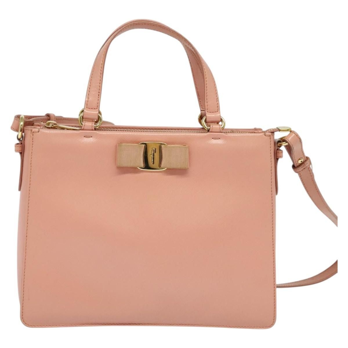 Salvatore Ferragamo Salvatore Ferragamo Vala Leather Size ONE SIZE - 1 Thumbnail