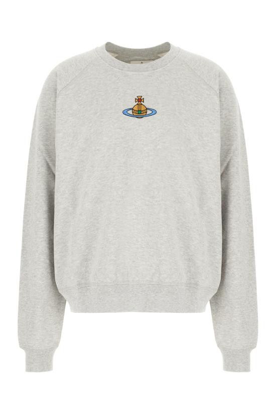 Vivienne Westwood VIVIENNE WESTWOOD Men Hoodies 3I010004J006O P001 GREY MELANGE Size US XL / EU 56 / 4 - 1 Thumbnail