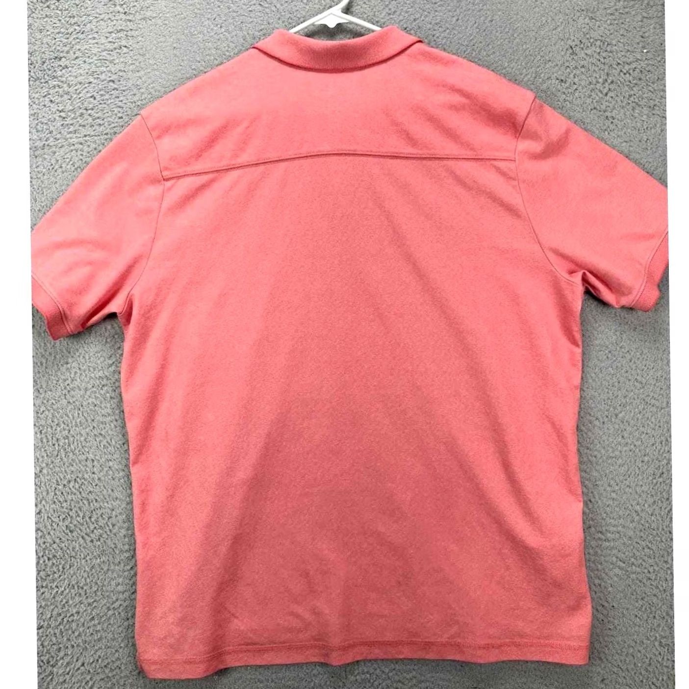 Tommy Bahama Tommy Bahama Polo Shirt Mens XL Pink Short Sleeve Logo Rugby Casual Lightweight Breathable Easy Care Collared Solid Pattern Preppy Size US XL / EU 56 / 4 - 3 Thumbnail