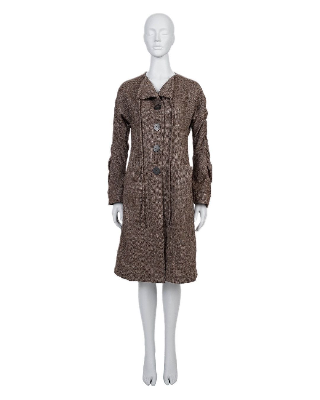 Marni Marni Lana Wool Coat Size S / US 4 / IT 40 - 1 Thumbnail