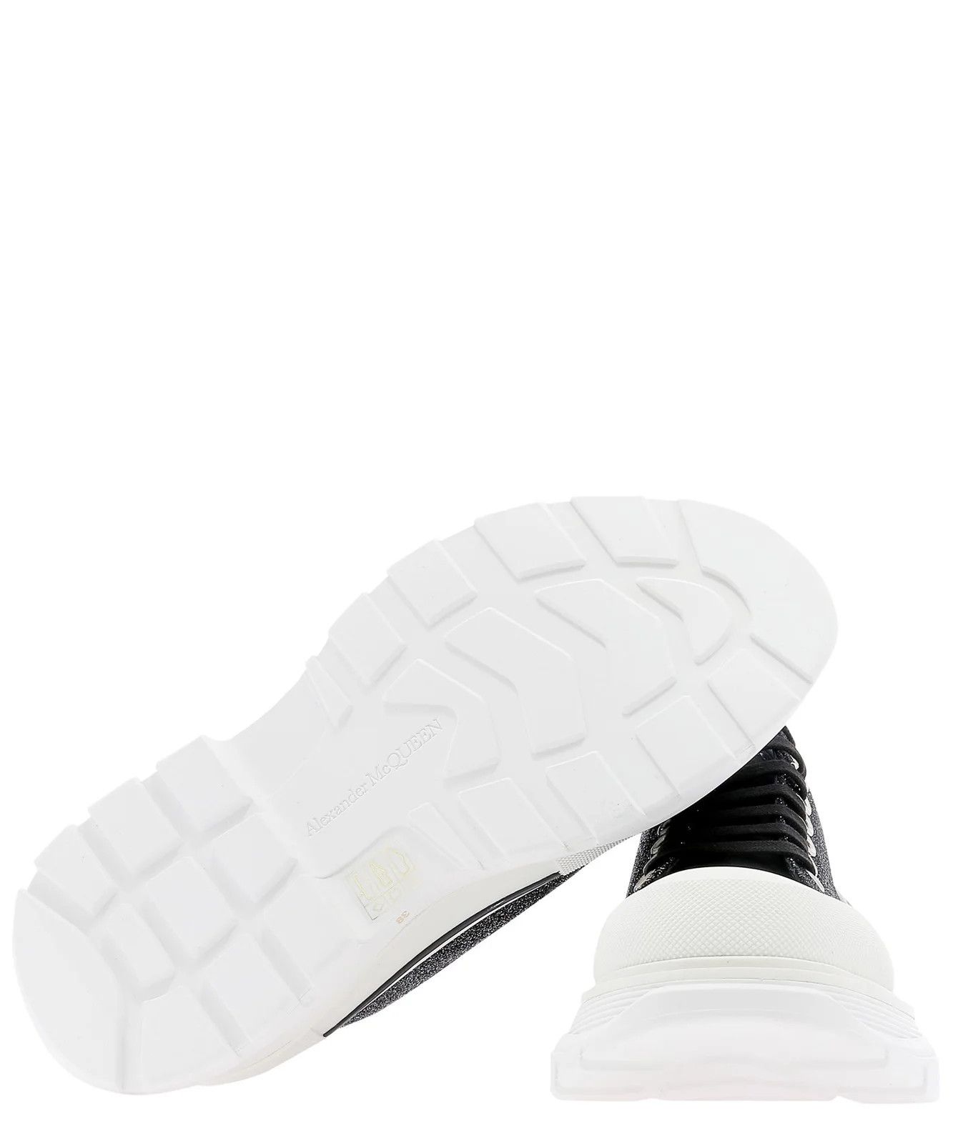 Alexander McQueen o1y0225 Low-Top Sneakers in Black & White Size US 6 / IT 36 - 5 Thumbnail
