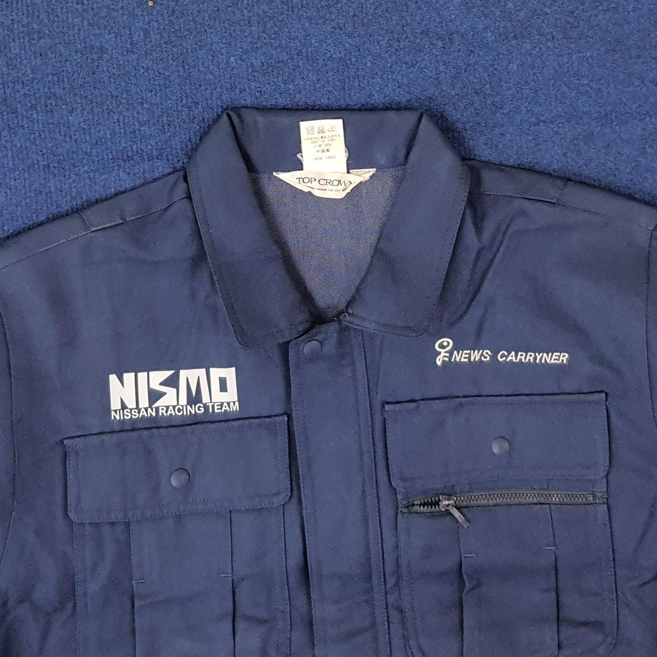 Japanese Brand Vintage NISMO Nissan Racing Team Work Custom Jacket C254N2 Size US M / EU 48-50 / 2 - 4 Thumbnail