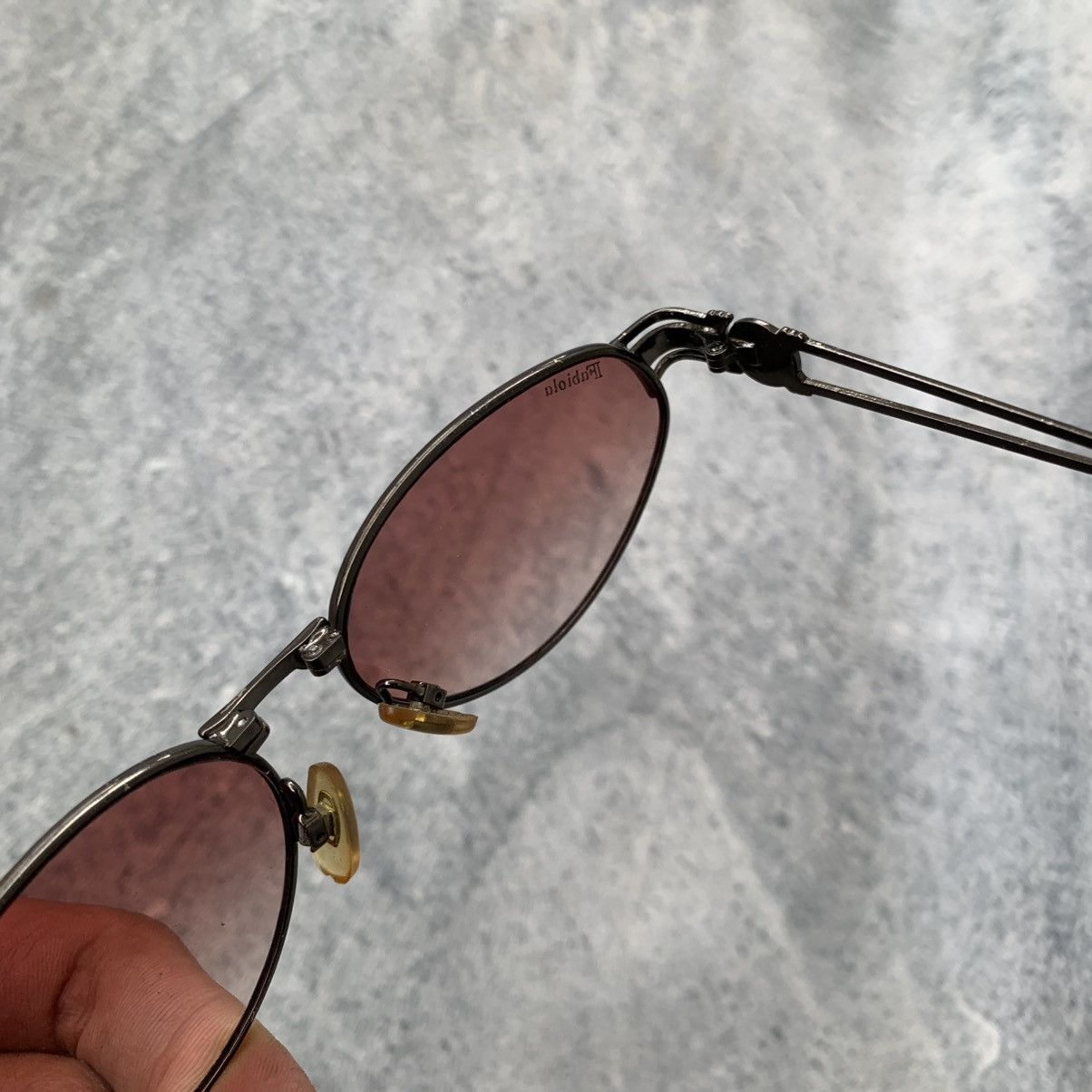 Other Vintage Sunglasses Frame Metal Titanium Size 40 - 4 Thumbnail