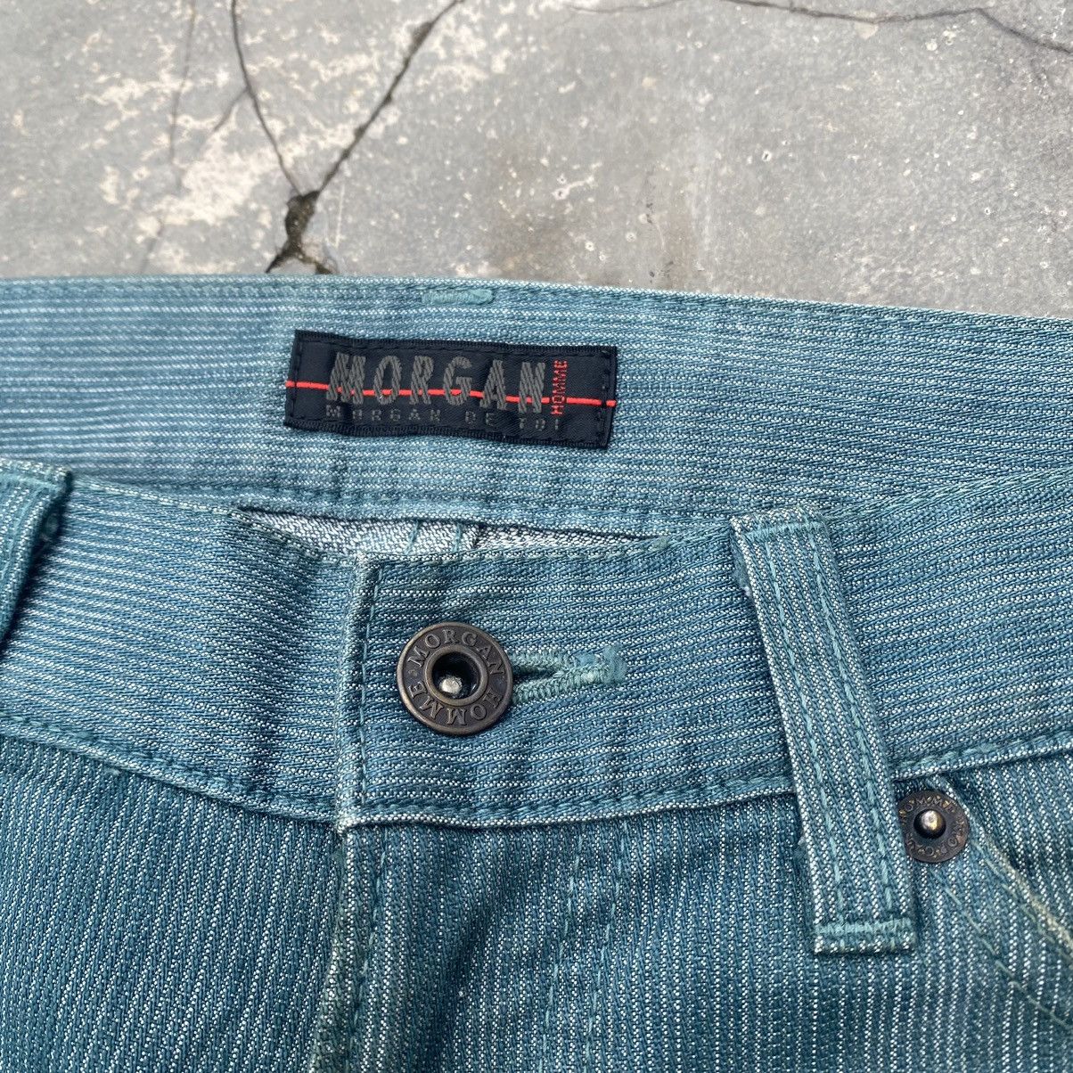 If Six Was Nine MORGAN HOMME Soft Corduroy Flare Size US 30 / EU 46 - 7 Thumbnail