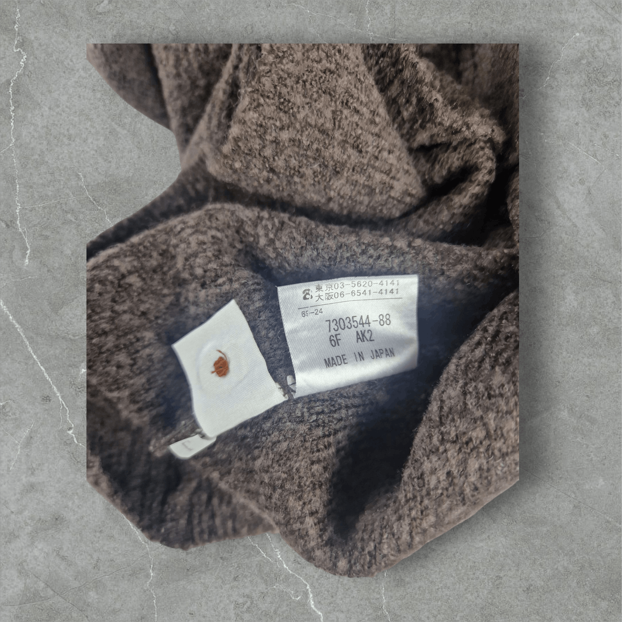 Japanese Brand Vintage 90s Simple Life Japan Wool Sweater Brown L Rare Size US L / EU 52-54 / 3 - 9 Thumbnail