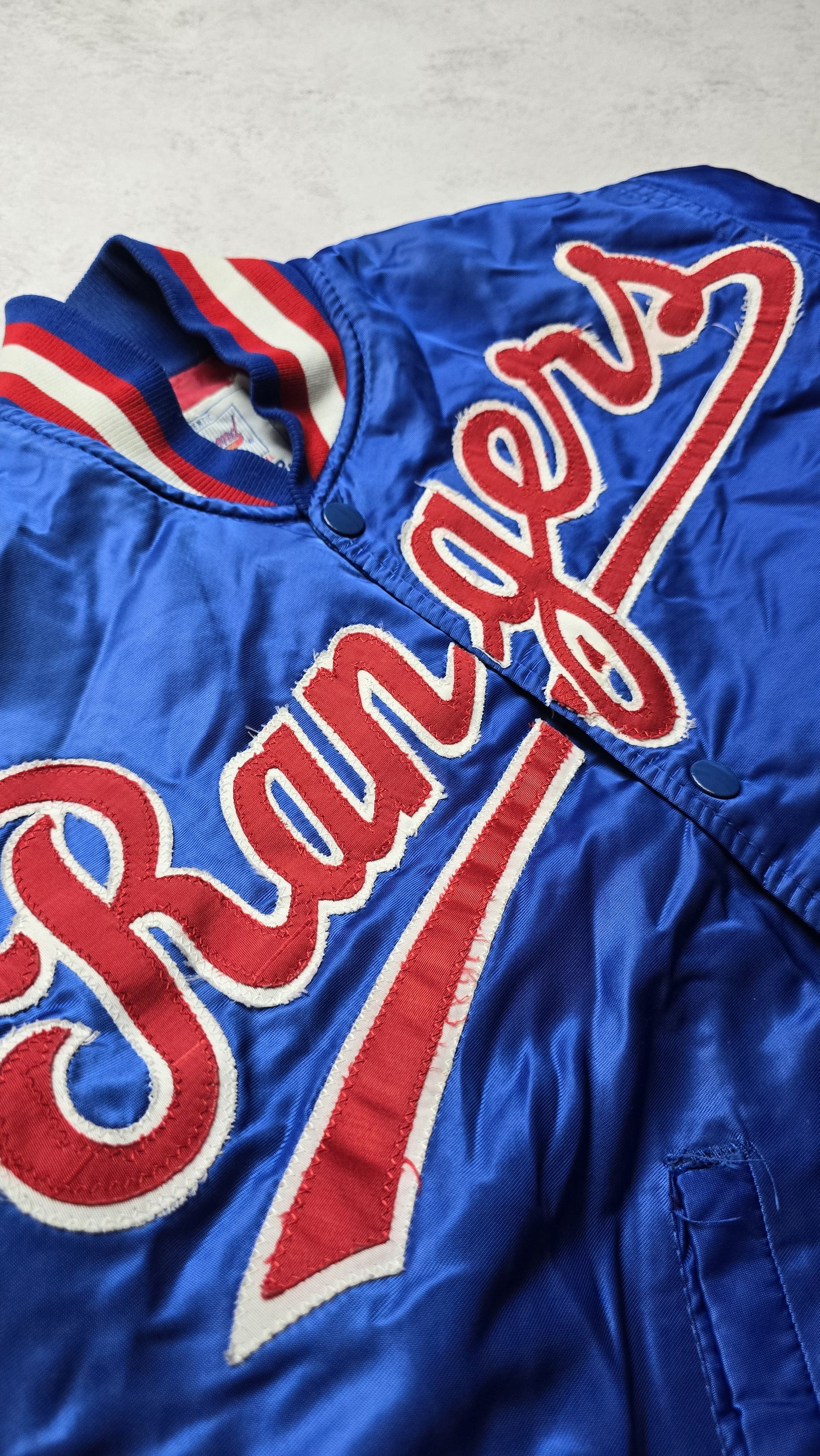 Starter Vintage Texas Rangers Diamond Collection MLB Satin Bomber Size US S / EU 44-46 / 1 - 9 Thumbnail