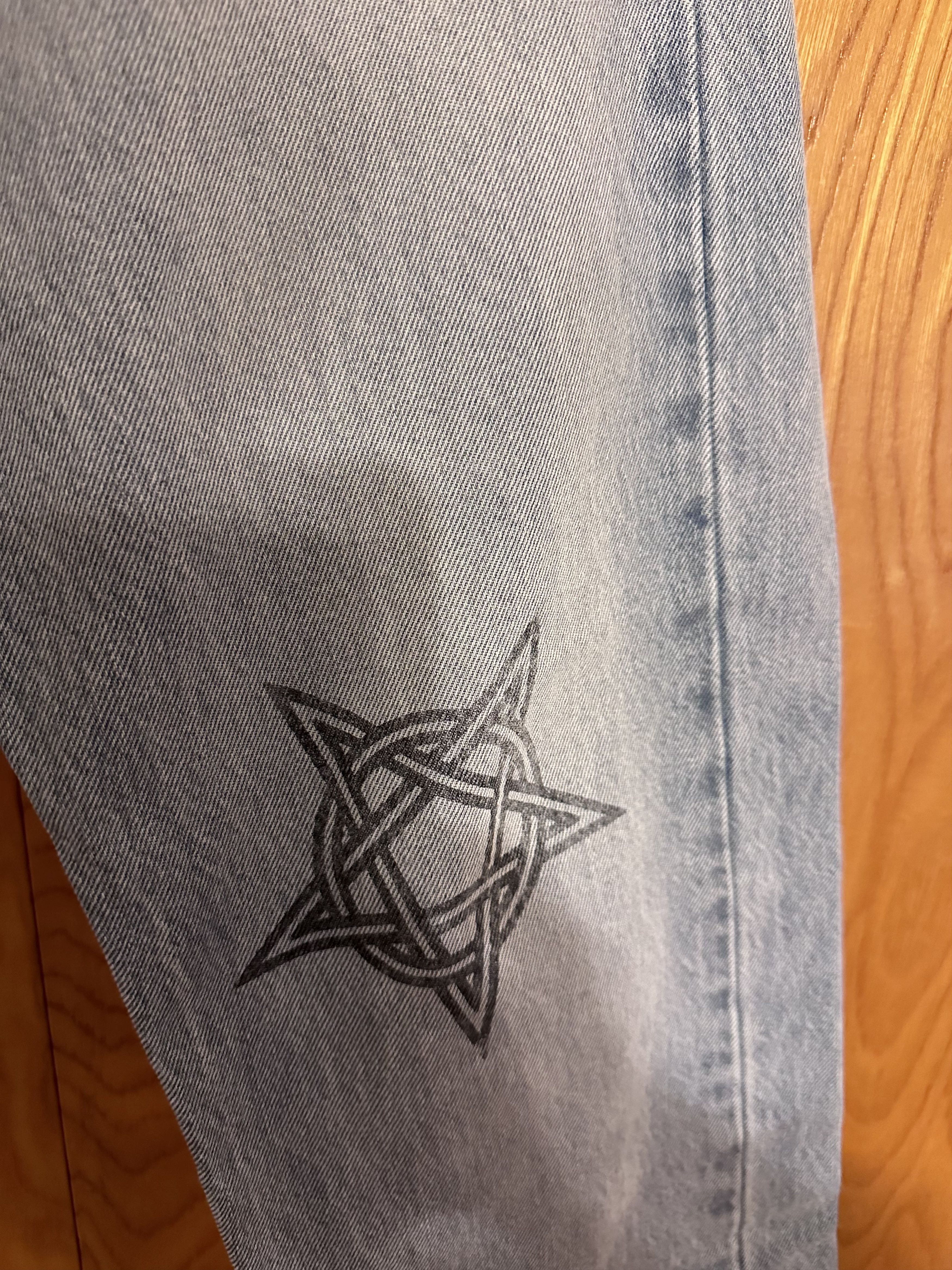 Vetements Tattoo Jeans Size US 32 / EU 48 - 3 Thumbnail