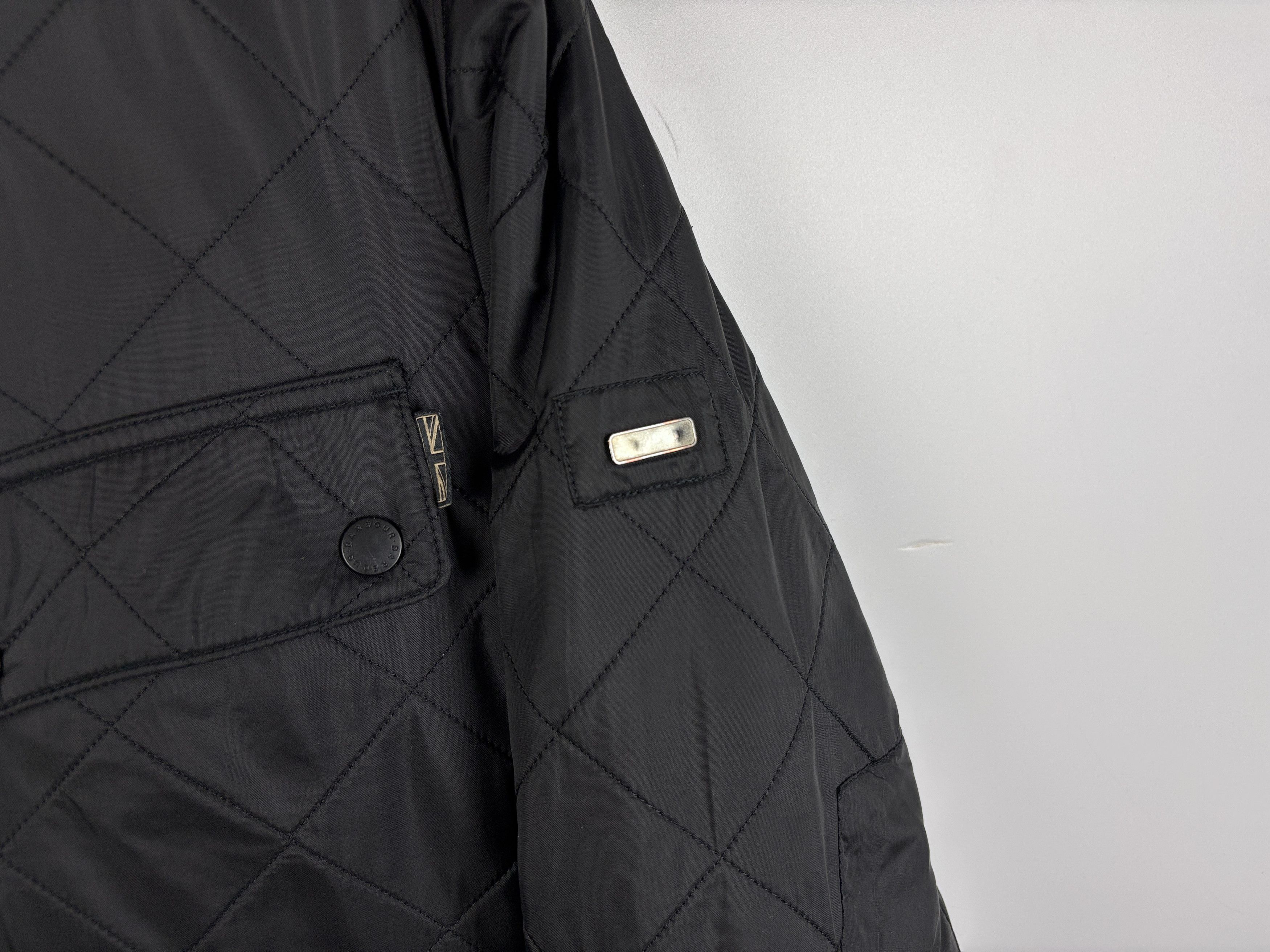 Barbour Barbour International Ariel Polar Quilted Jacket Black M Size US M / EU 48-50 / 2 - 4 Thumbnail