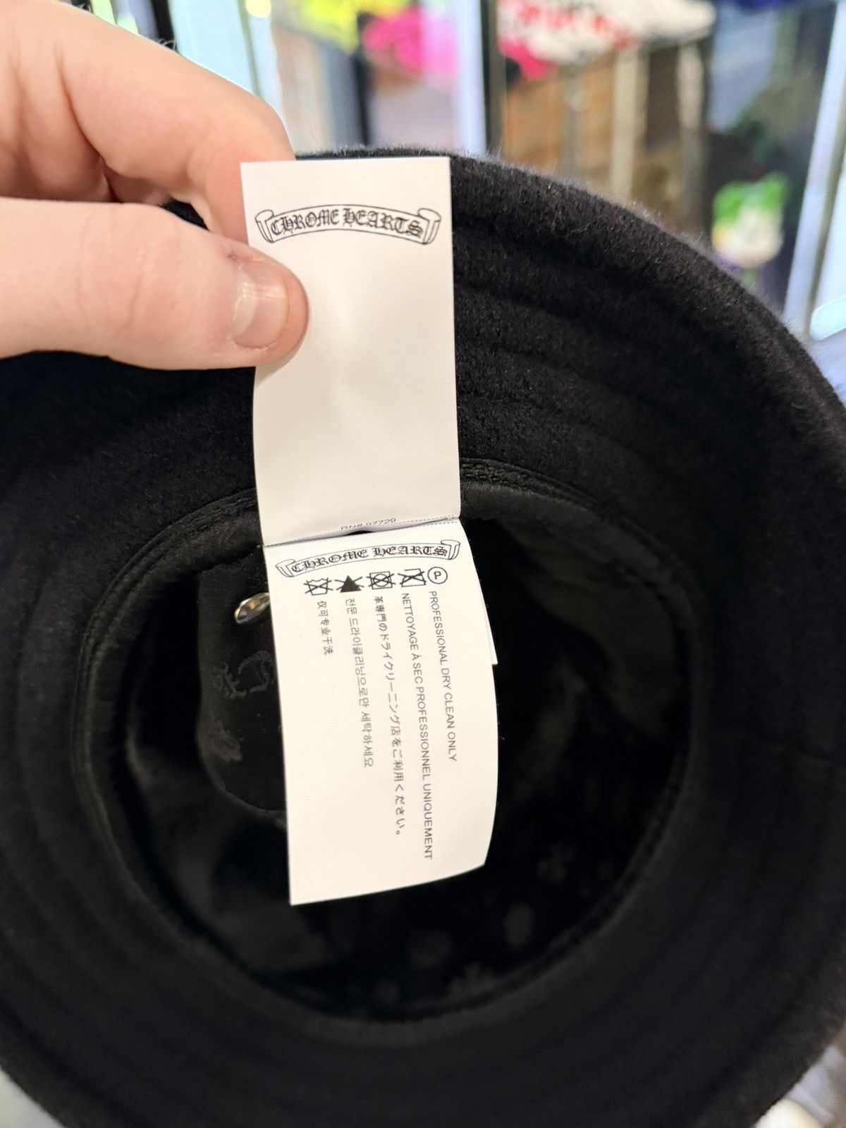 Chrome Hearts Cashmere chrome hearts bucket hat Size ONE SIZE - 5 Thumbnail