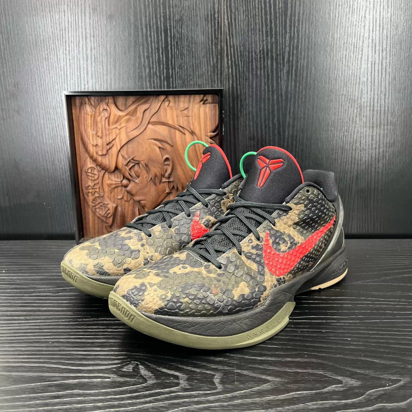 Nike zk6 black red camouflage size 44 Size US 11 / EU 44 - 1 Thumbnail