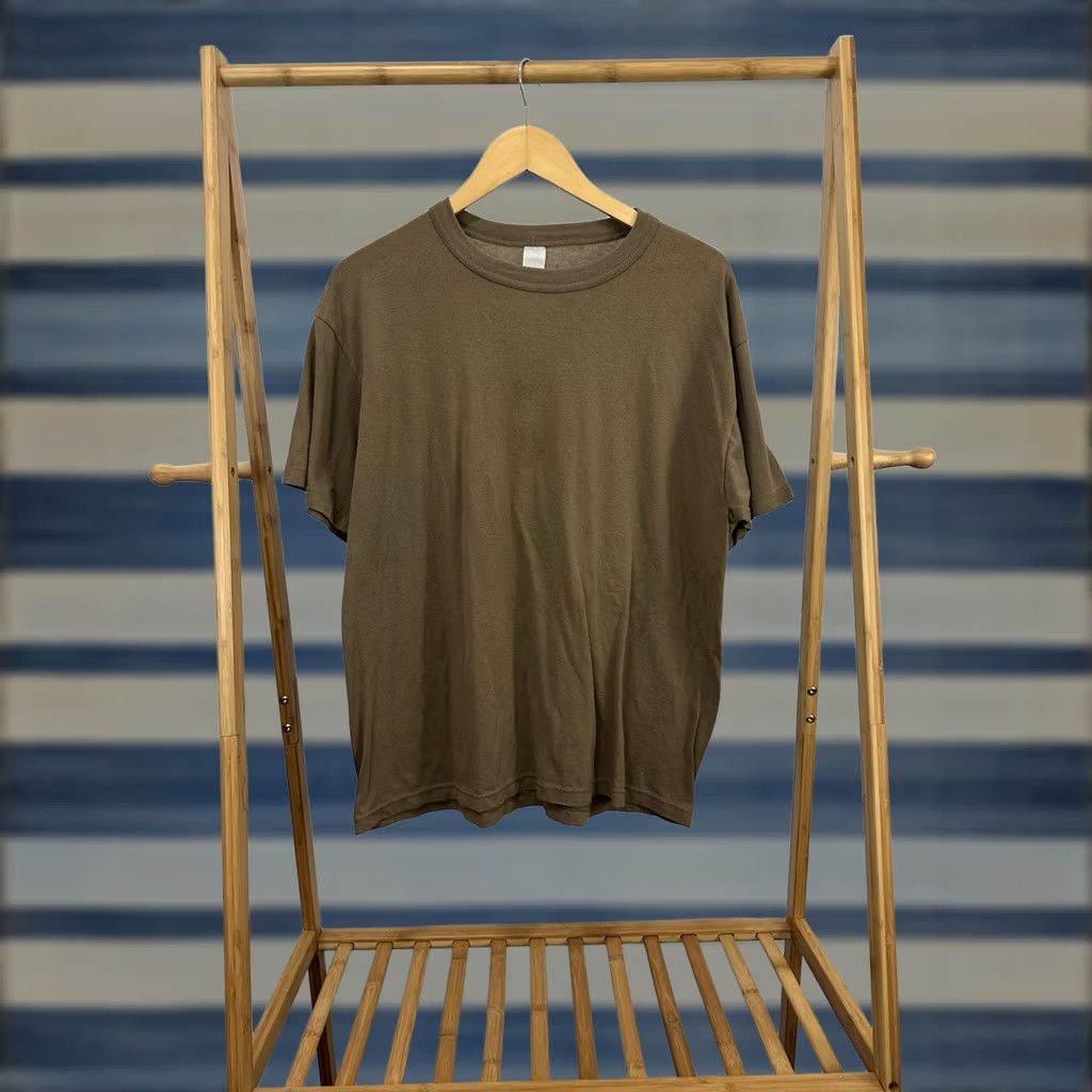 Vintage VINTAGE 80s Brown Military Issued PT Physical T-Shirt XL Mens Size US XL / EU 56 / 4 - 1 Thumbnail