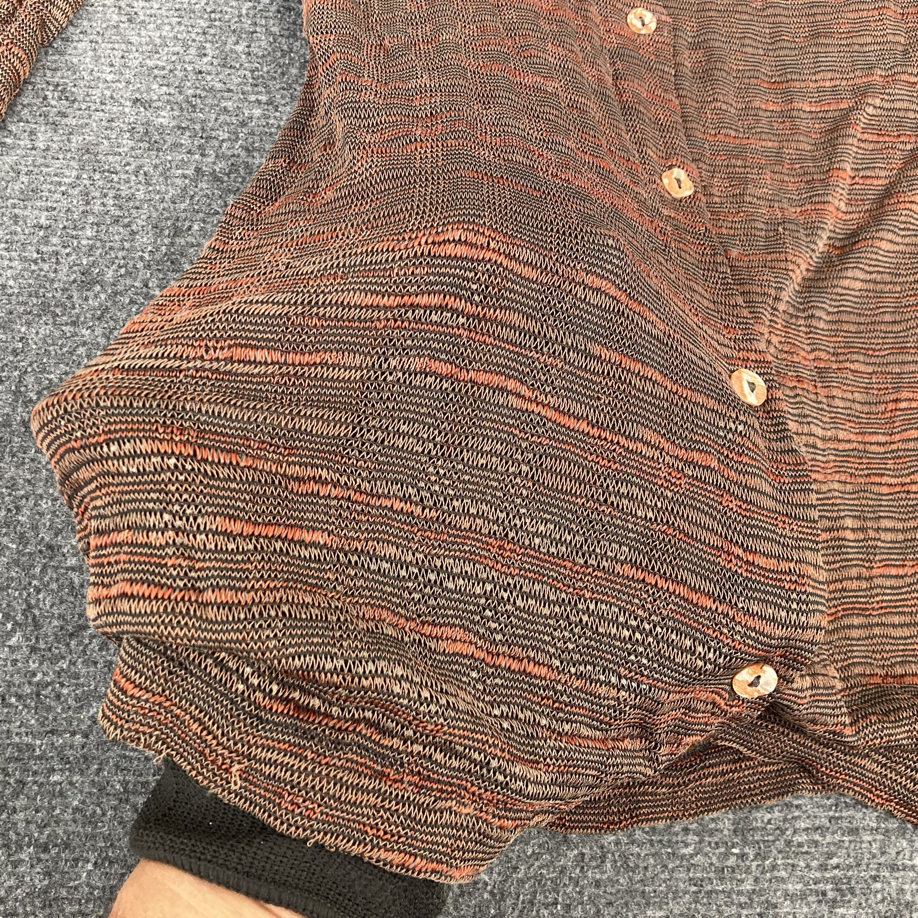 Vintage Vintage Tessuto Cloth Stoff Tissue Tejido Tecido Italy Shirt Size US XS / EU 42 / 0 - 8 Thumbnail