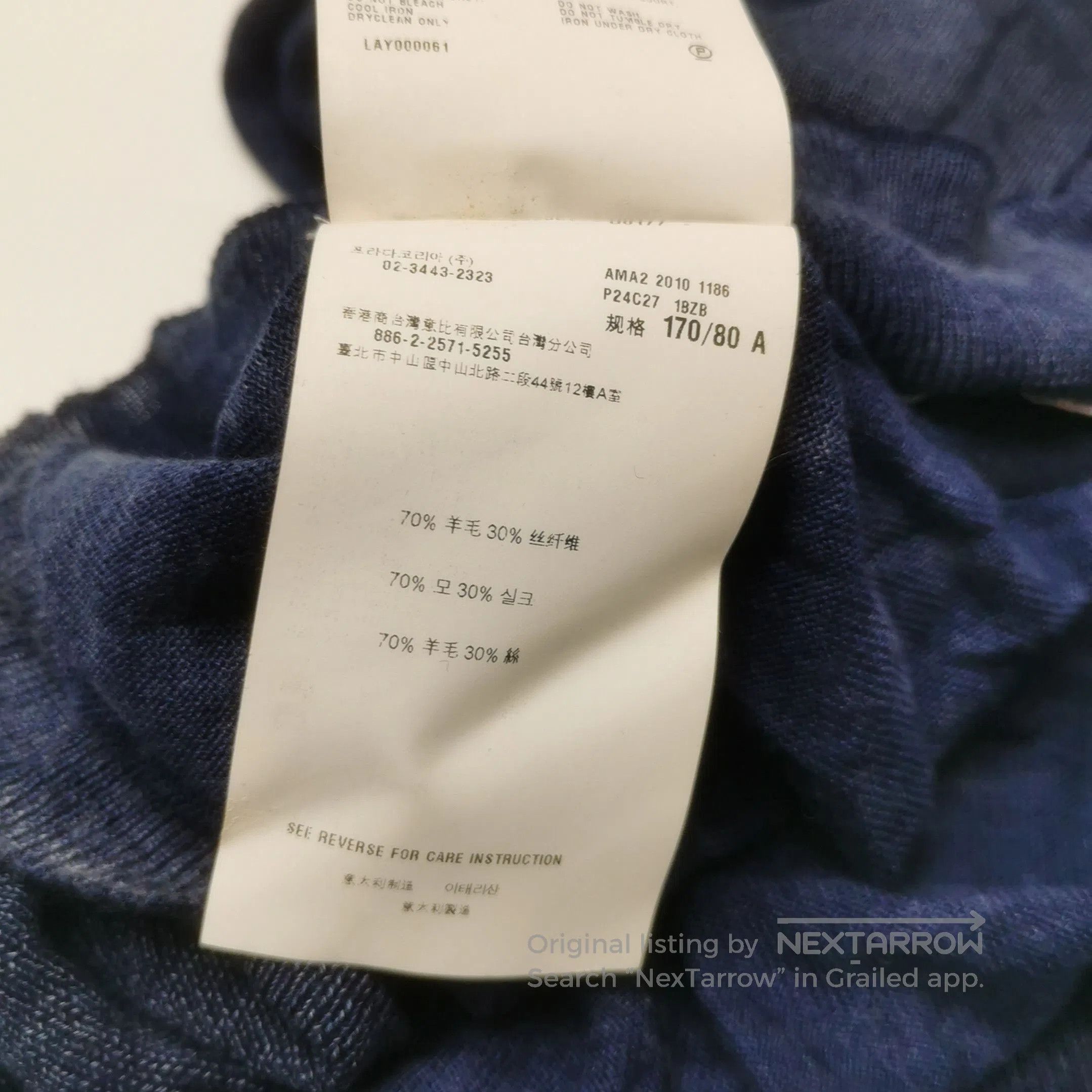 Prada Prada Wool Blend Crew Neck Sweater . Size M / US 6-8 / IT 42-44 - 8 Thumbnail