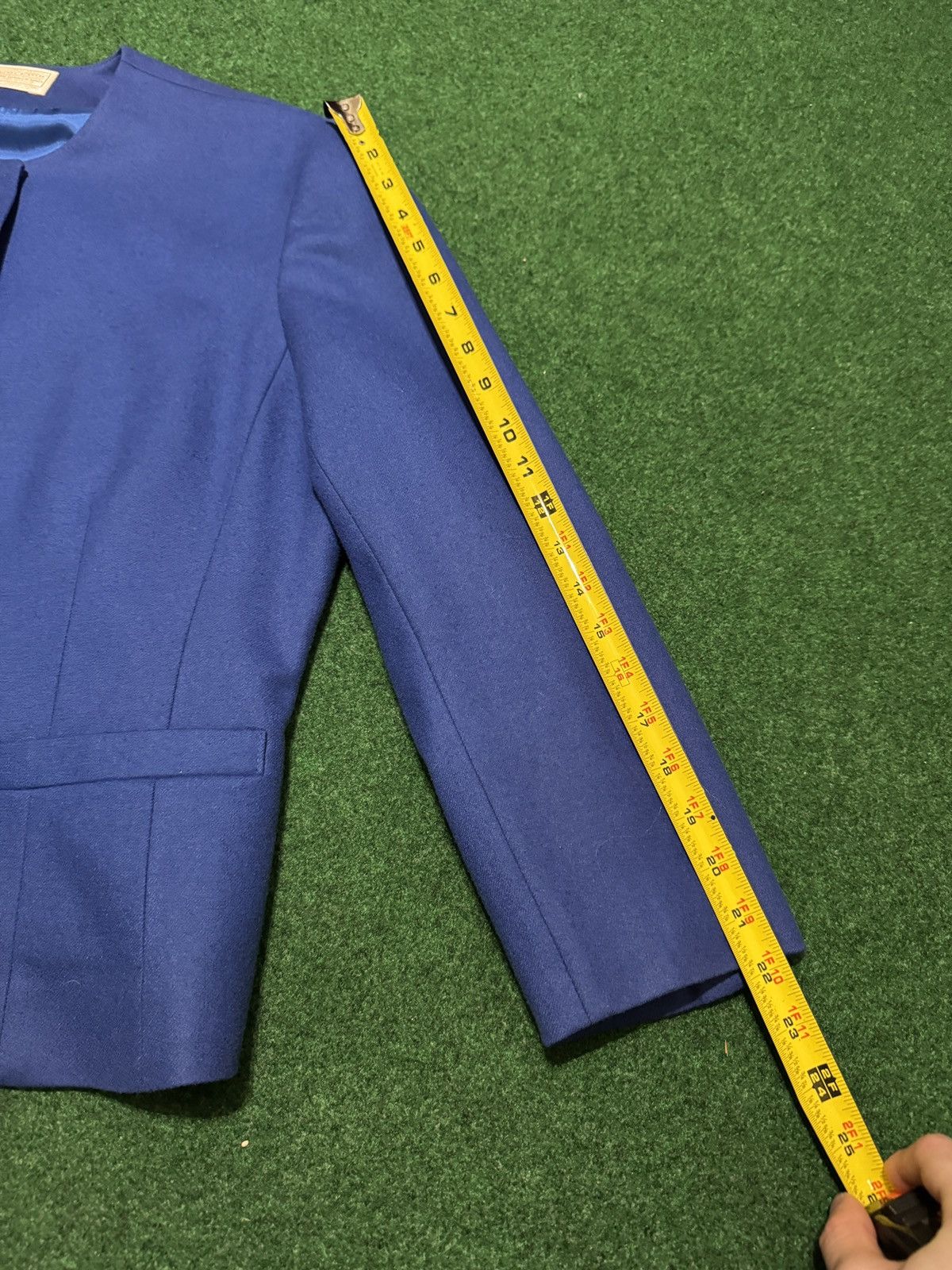 Pendleton Vintage Pendleton Wool Blazer Womens Blue 14 Suit Jacket Size XL / US 12-14 / IT 48-50 - 8 Thumbnail