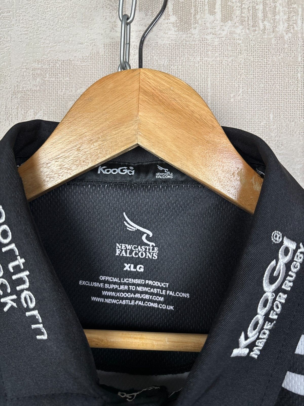 Other UK Newcastle Falcons 2006 2007 Rugby Union Home Shirt L/S Size US XL / EU 56 / 4 - 6 Thumbnail