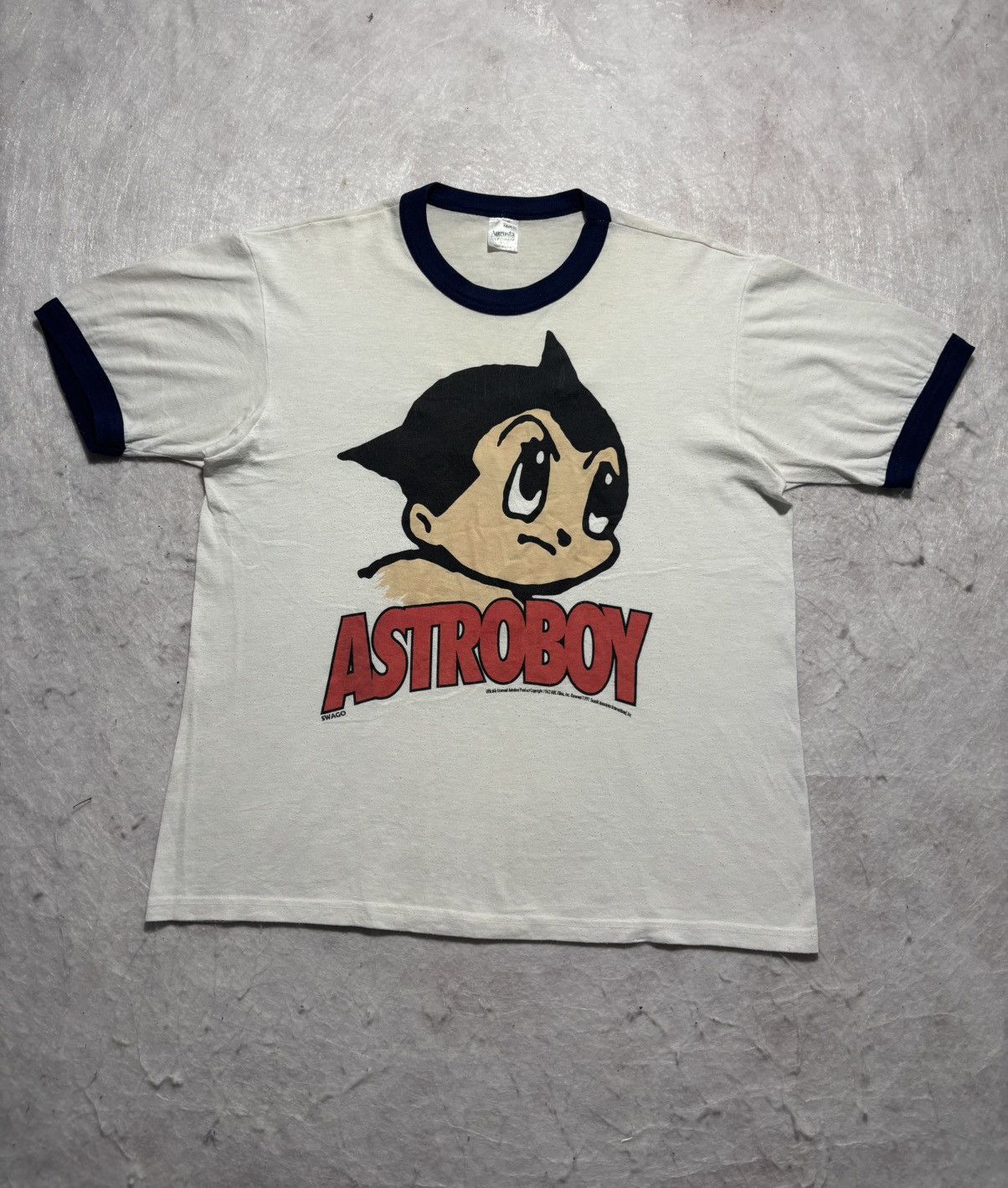 Vintage Vintage Astroboy Ringer Tshirt Size US L / EU 52-54 / 3 - 1 Thumbnail