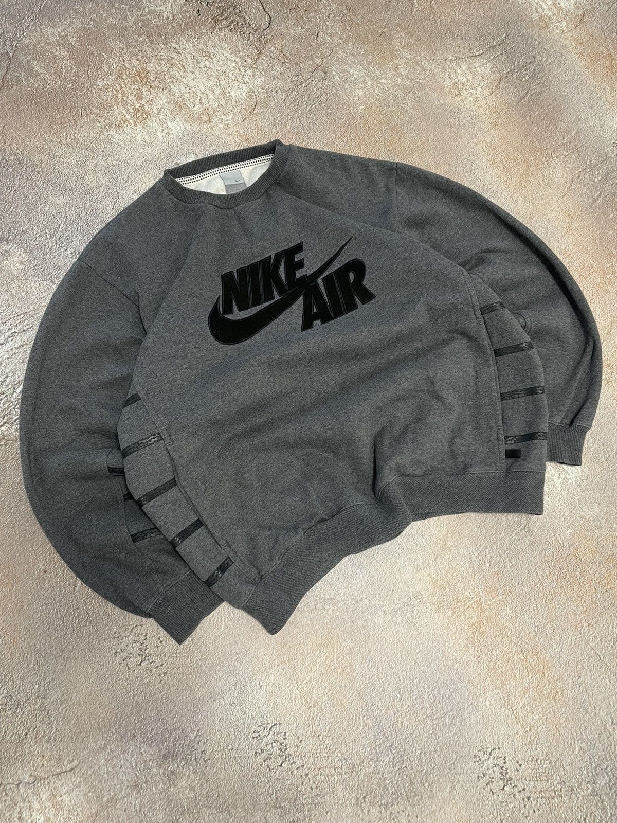 Nike Vintage Nike Heavy Cotton Center Logo Boxy Sweatshirt Size US L / EU 52-54 / 3 - 1 Thumbnail