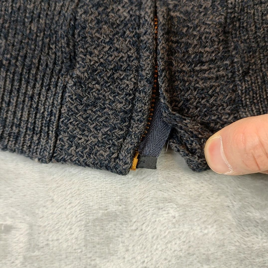 Columbiaknit VTG ColumbiaKnit Thunderbird distressed zip sweater wms XS Size XS / US 0-2 / IT 36-38 - 3 Thumbnail