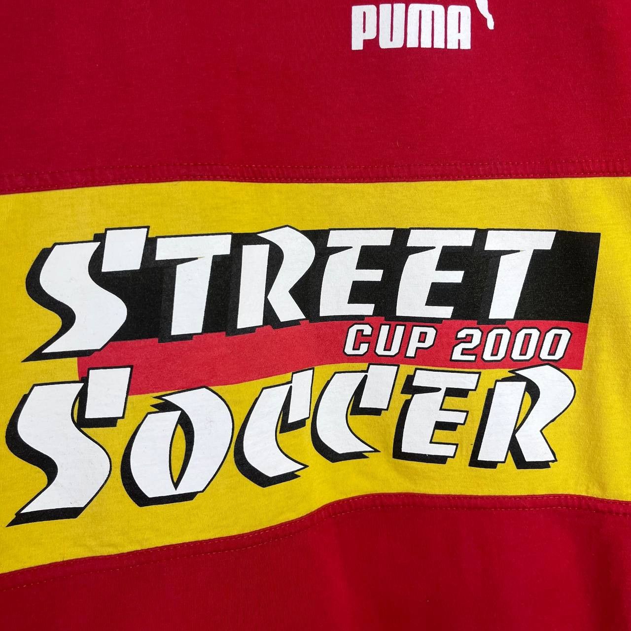 Puma Vintage 00s Puma Street Soccer Cup Tshirt Retro Football Size US L / EU 52-54 / 3 - 5 Thumbnail