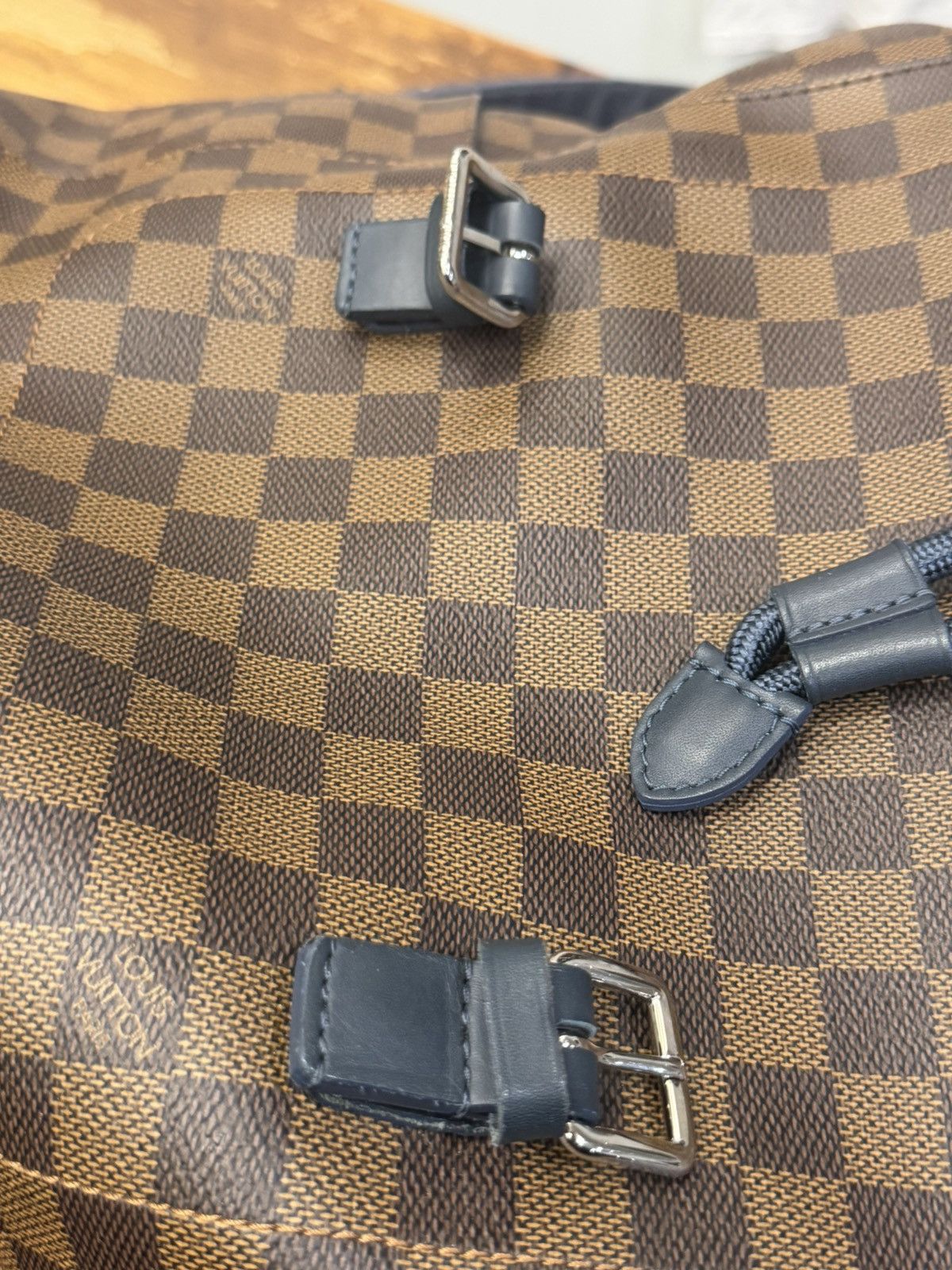 Louis Vuitton Louis Vuitton Damier Ebene Runner Backpack - Size ONE SIZE - 15 Thumbnail