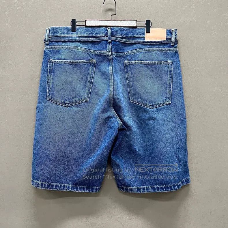 Acne Studios Acne Studios Distressed Destroyed Denim Shorts Size 24" / US 00 / IT 34 - 2 Thumbnail