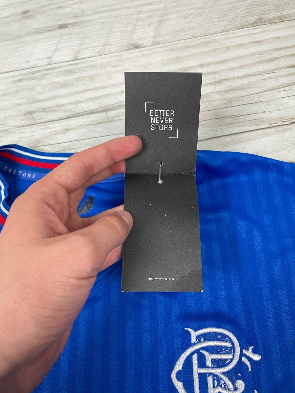 Castore NEW Castore Glasgow Rangers 2023 2024 Home Shirt Jersey Size US XXL / EU 58 / 5 - 9 Thumbnail