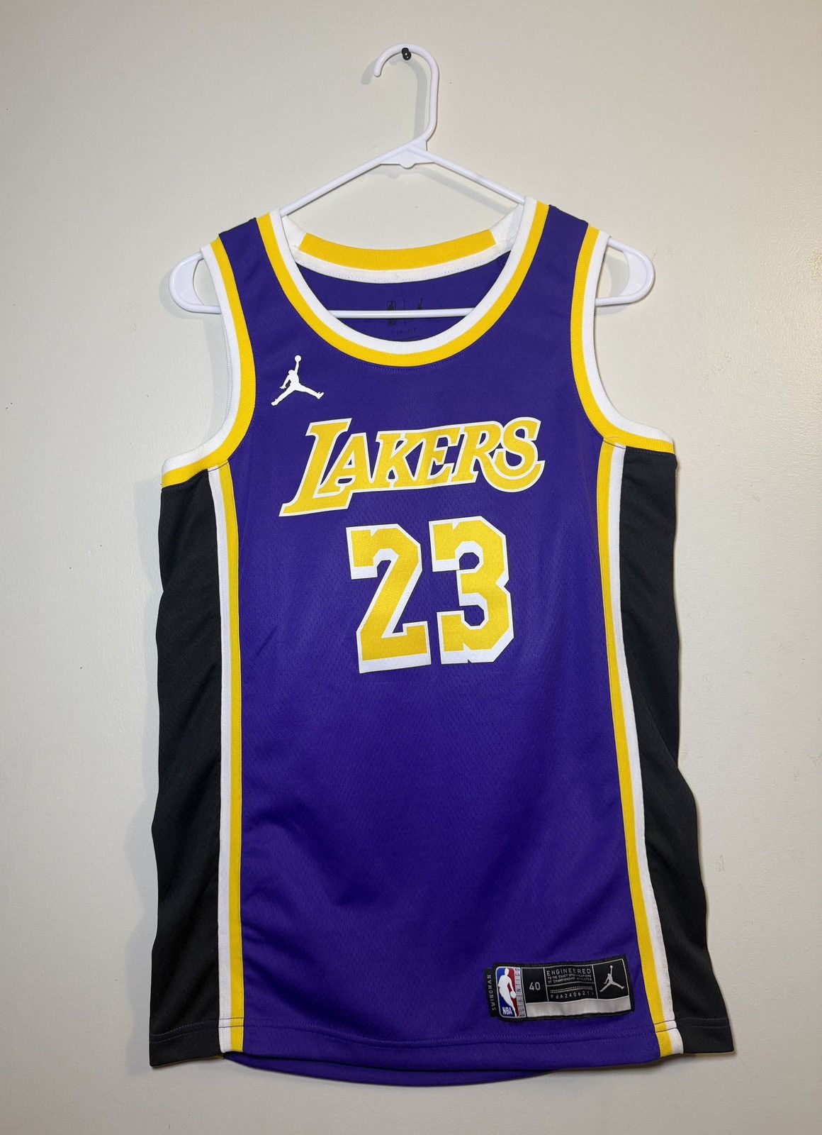 Jordan Brand LA Lakers LeBron James NBA Jersey Size US S / EU 44-46 / 1 - 3 Thumbnail