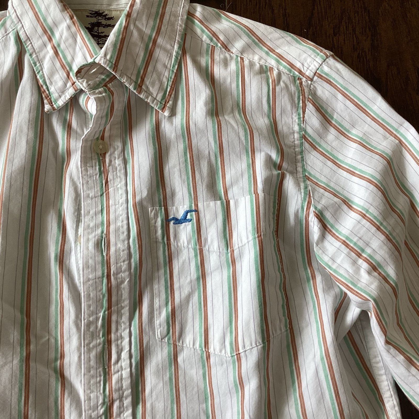 Hollister Hollister Vertical Stripes Button Down Size US S / EU 44-46 / 1 - 2 Thumbnail