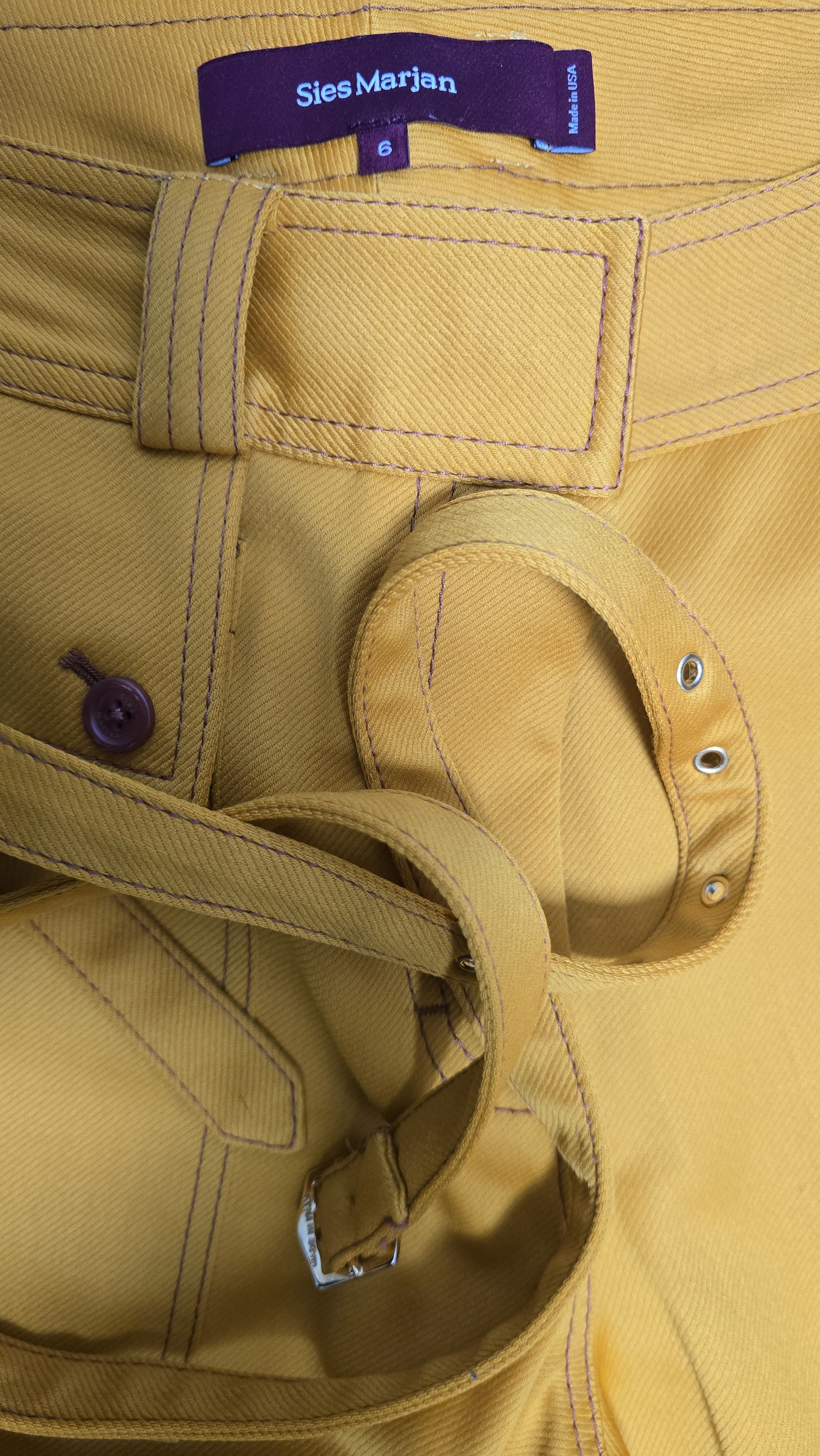 Sies Marjan sies marjan yellow suit Size 46R - 10 Thumbnail