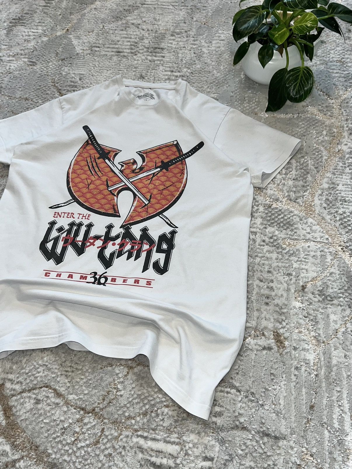 Wu-Tang Clan WU-TANG VINTAGE T-SHIRT Y2K WUTANG TEE Size US M / EU 48-50 / 2 - 4 Thumbnail