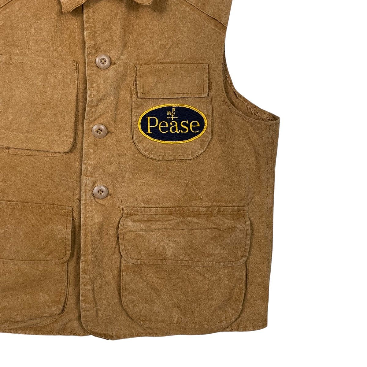 Japanese Brand Pease Duck Canvas Hunting Vest Size US M / EU 48-50 / 2 - 4 Thumbnail