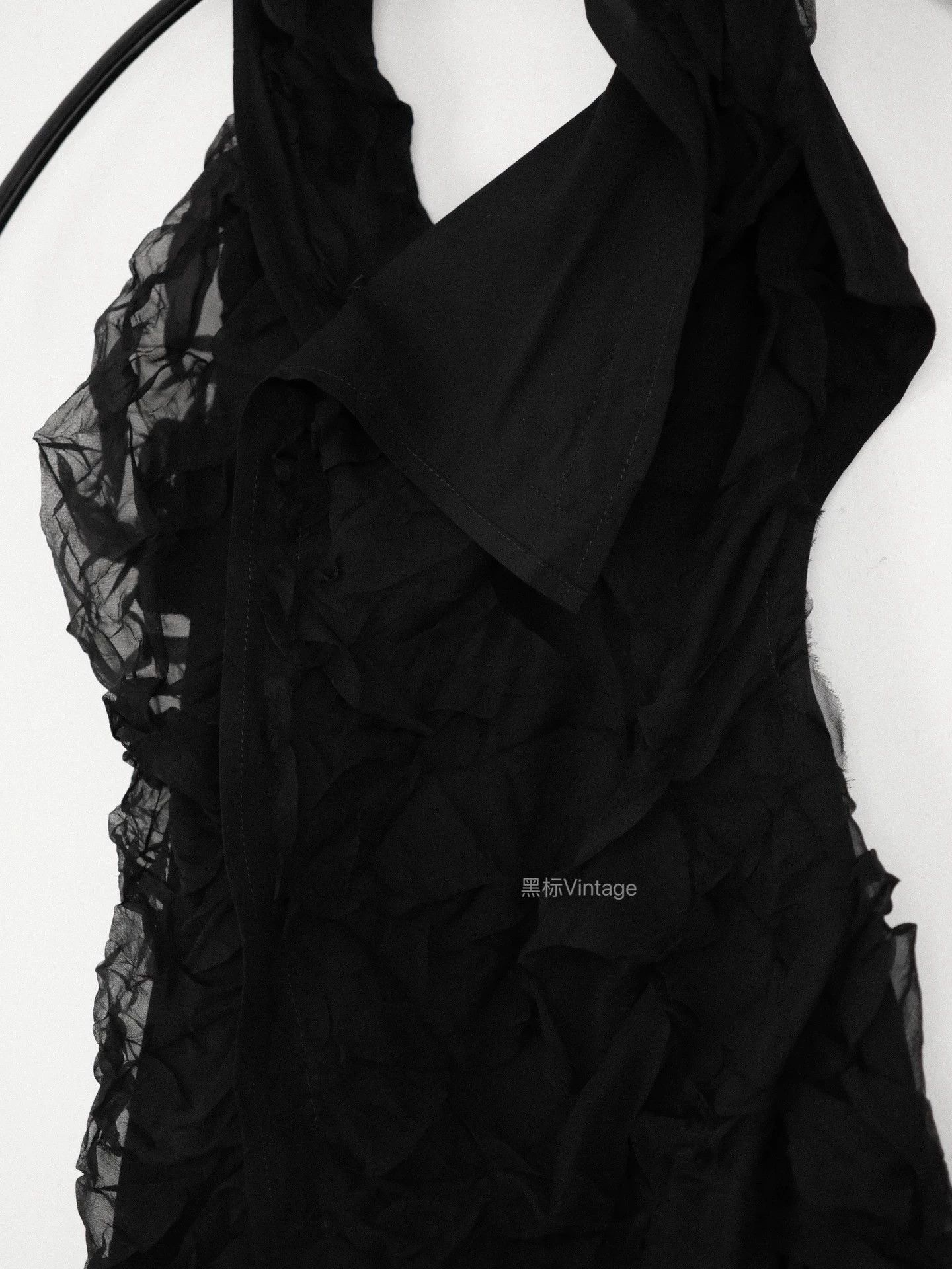 Yohji Yamamoto Yohji Yamamoto 25ss Dry Leaf Butterfly Pleated Vest Size S / US 4 / IT 40 - 6 Thumbnail