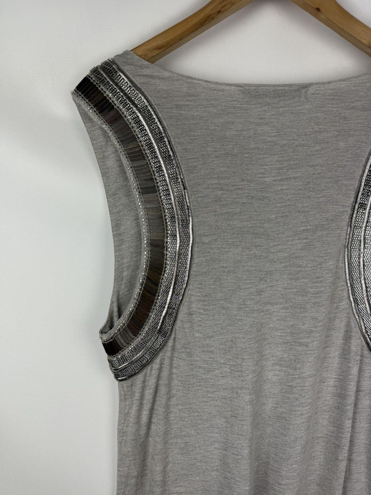Allsaints Allsaints Siri Ladies Sleeveless Studded Vest Dress Size M / US 6-8 / IT 42-44 - 18 Thumbnail