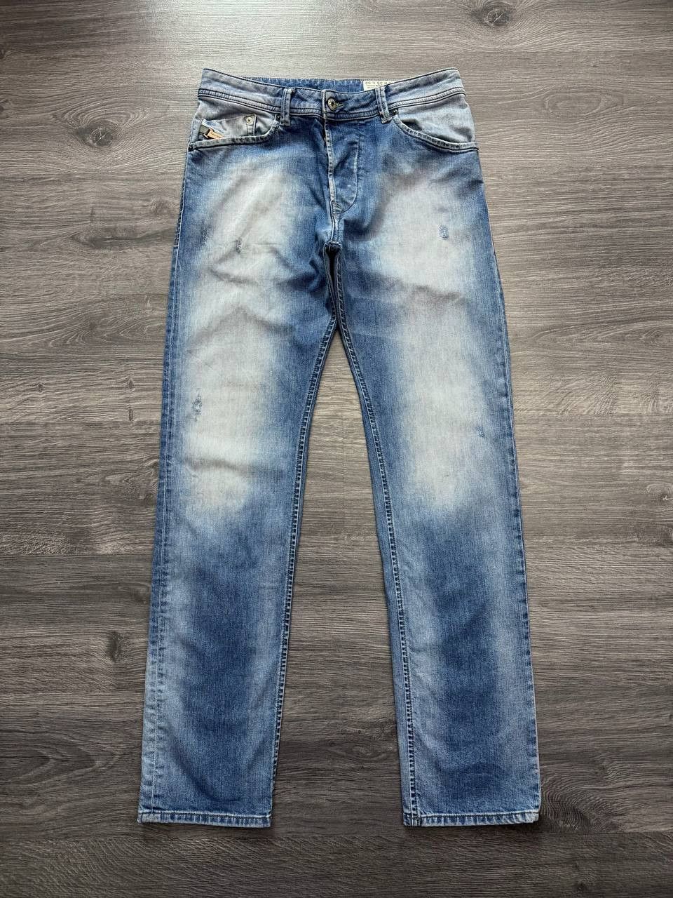 Diesel Vintage Diesel Darron Washed Regular Slim Tapered Jeans Size US 32 / EU 48 - 7 Thumbnail