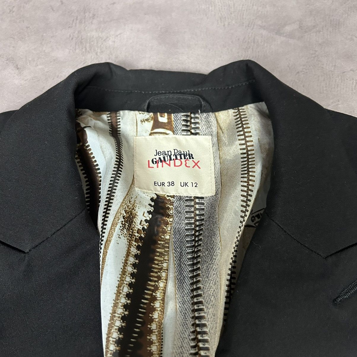 Jean Paul Gaultier Jean Paul Gaultier & Lindex Women's Blazer Black Size:38 Size M / US 6-8 / IT 42-44 - 6 Thumbnail