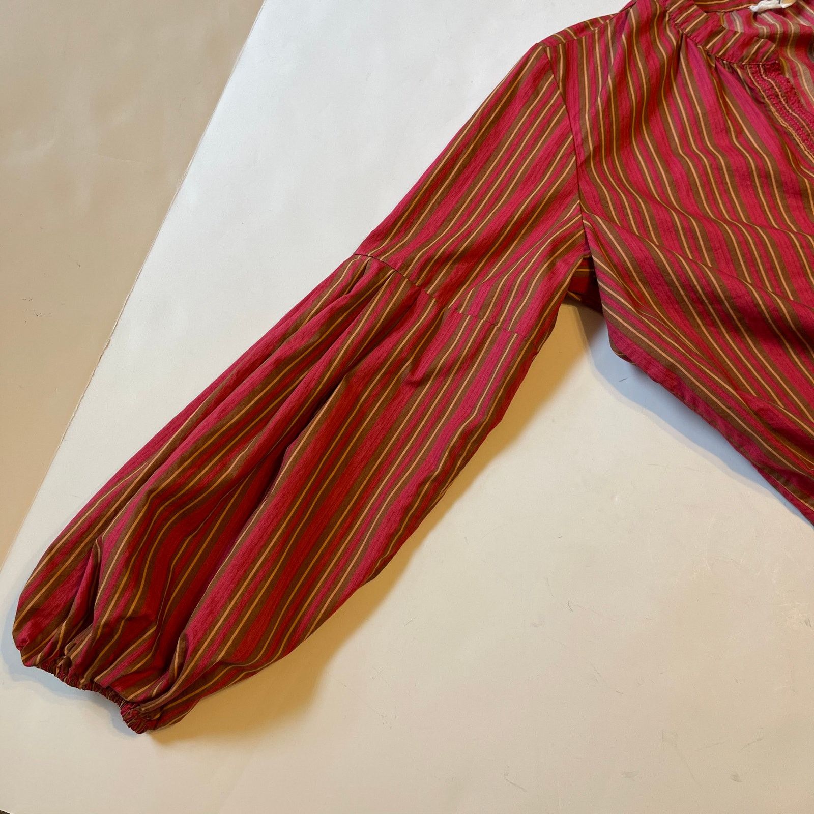 Loft LOFT Lou & Grey Striped Poplin Boho Top, M Size M / US 6-8 / IT 42-44 - 6 Thumbnail