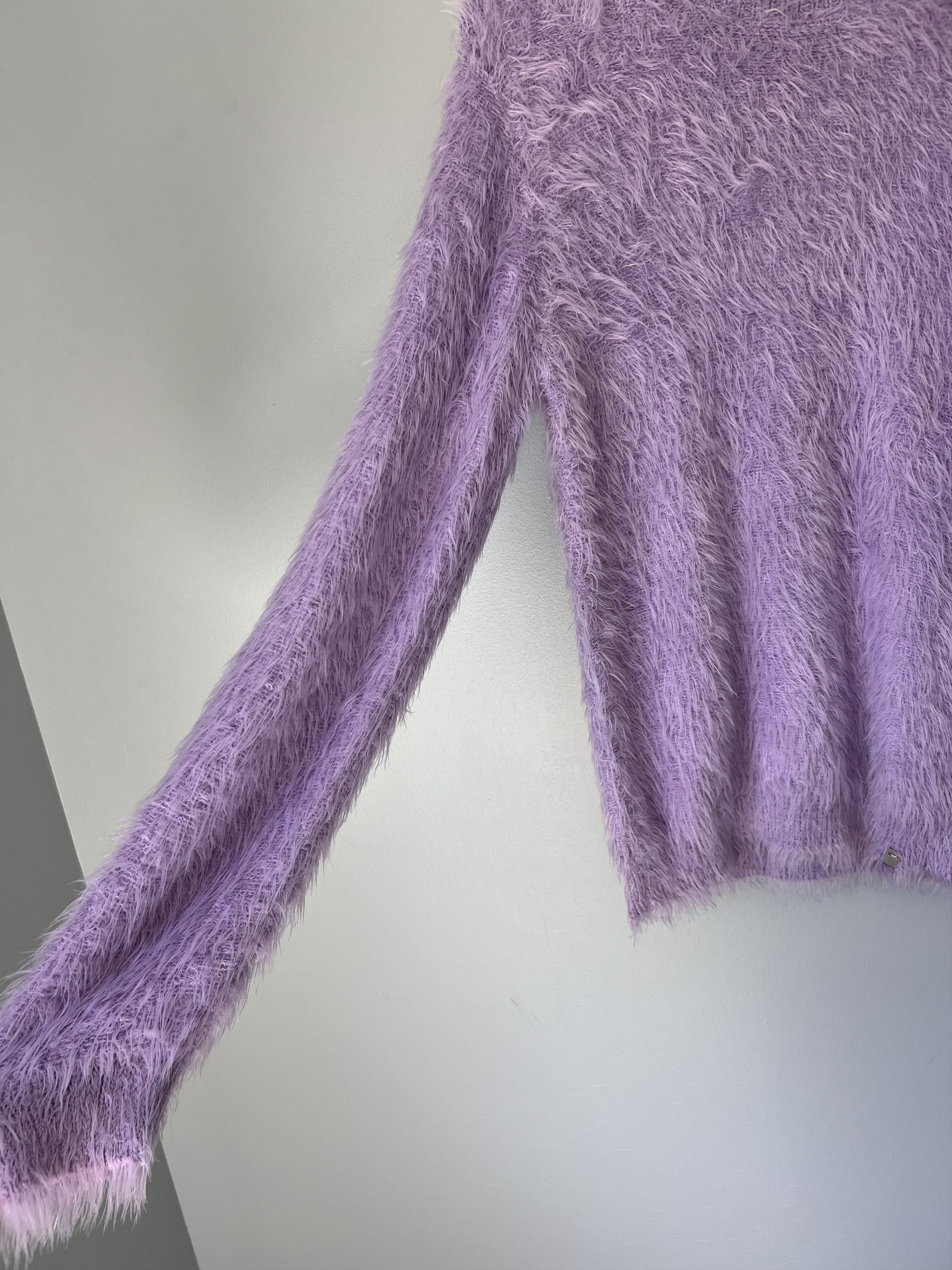 1017 ALYX 9SM 1017 Alyx 9SM Feathered Crewneck Sweater in Lilac Size US S / EU 44-46 / 1 - 4 Thumbnail