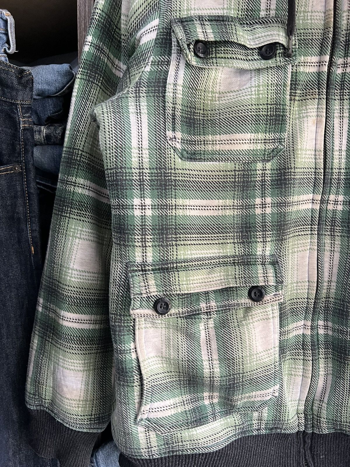 Billabong 🔥Vintage Billabong Plaid Sherpa Jacket Size US M / EU 48-50 / 2 - 6 Thumbnail