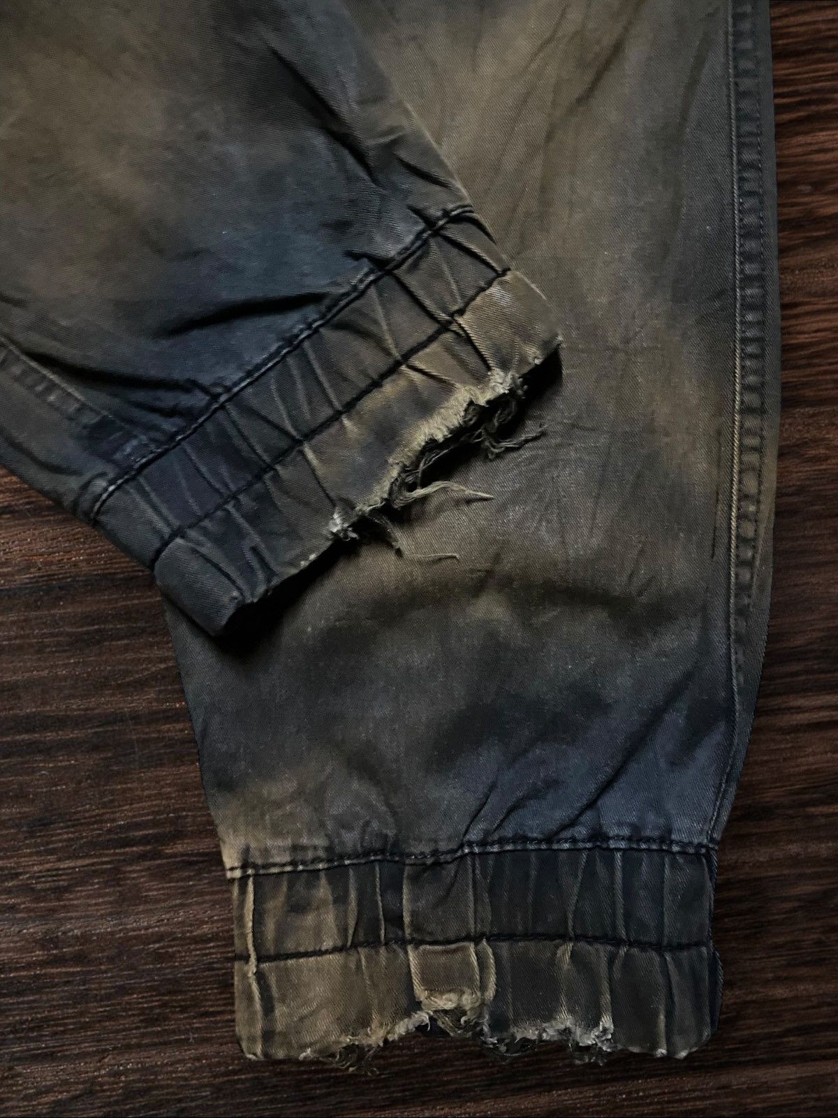 ROCKSMITH Rocky Patchwork Denim Cargo Pants / Utility Workwear Size US 34 / EU 50 - 11 Thumbnail