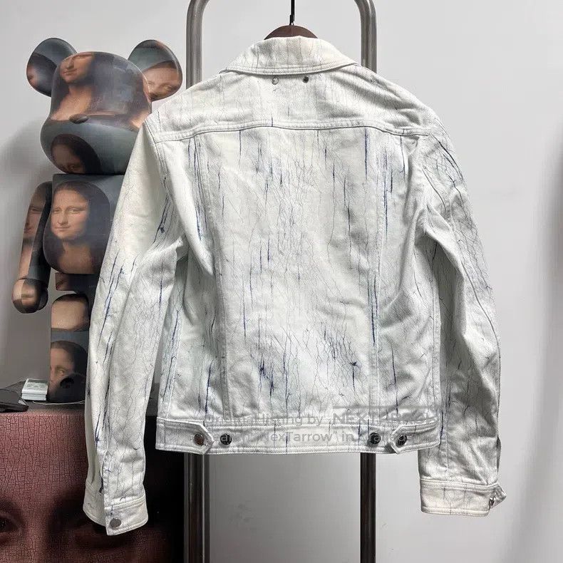 Louis Vuitton Louis Vuitton Marble Denim Jacket Size US S / EU 44-46 / 1 - 2 Thumbnail