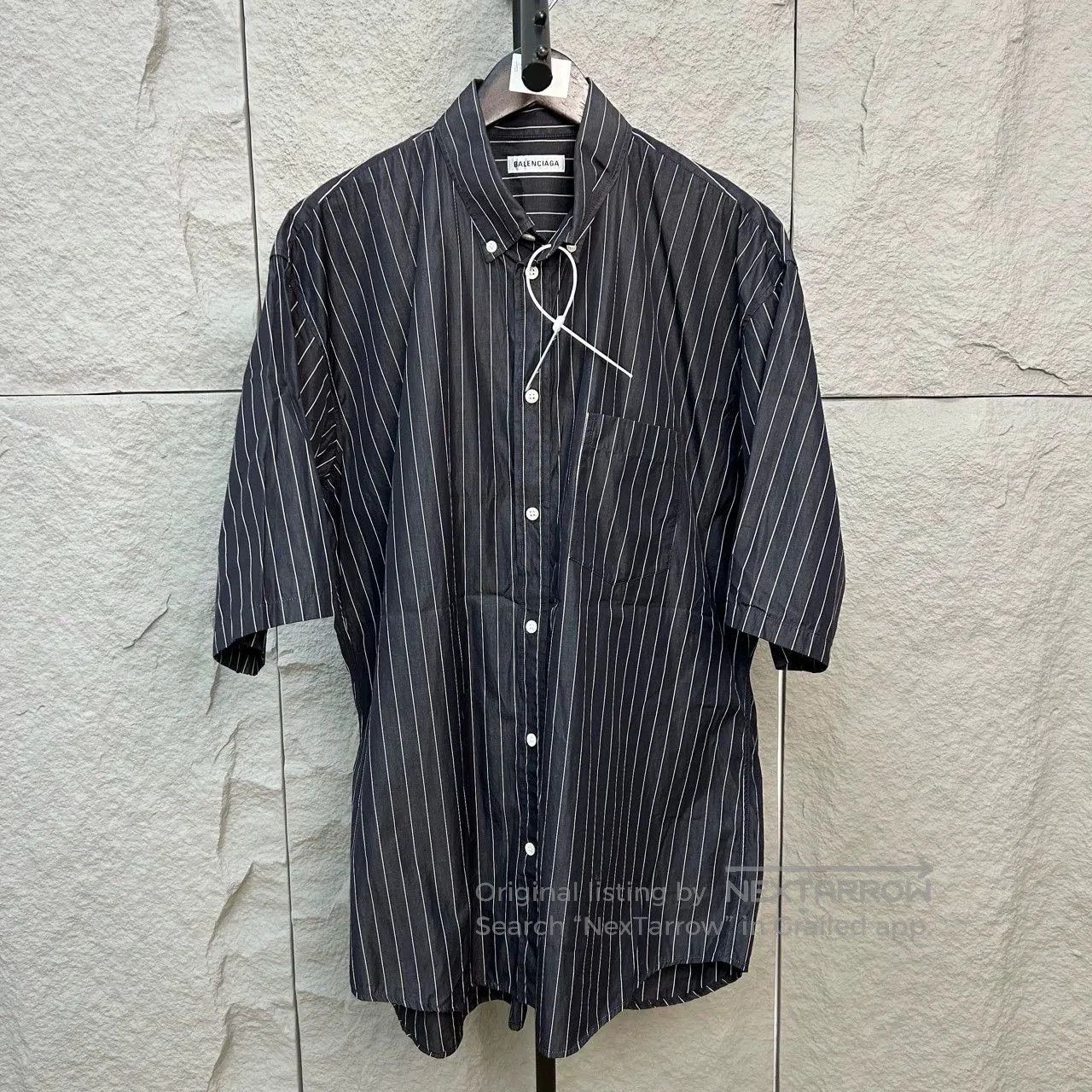 balenciaga striped shirt in excellent condition.