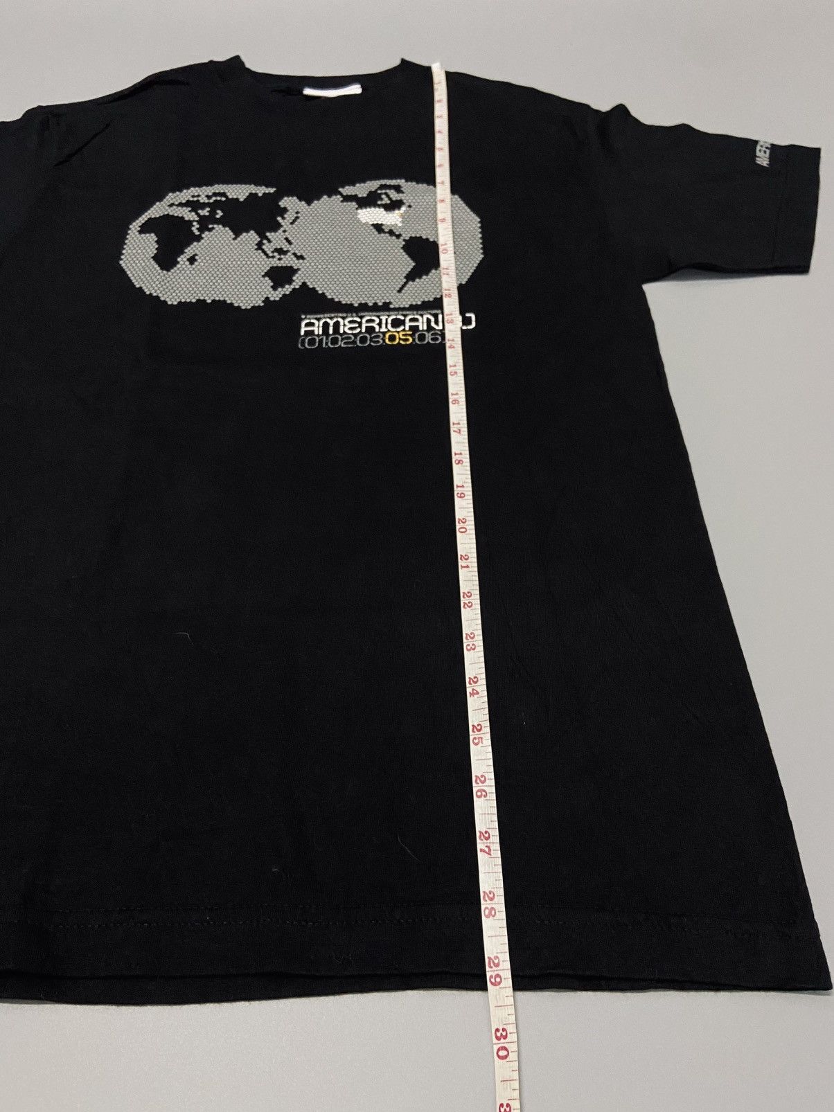 Other AMERICAN DJ world map dot-matrix graphic effect TEE Size US M / EU 48-50 / 2 - 6 Thumbnail