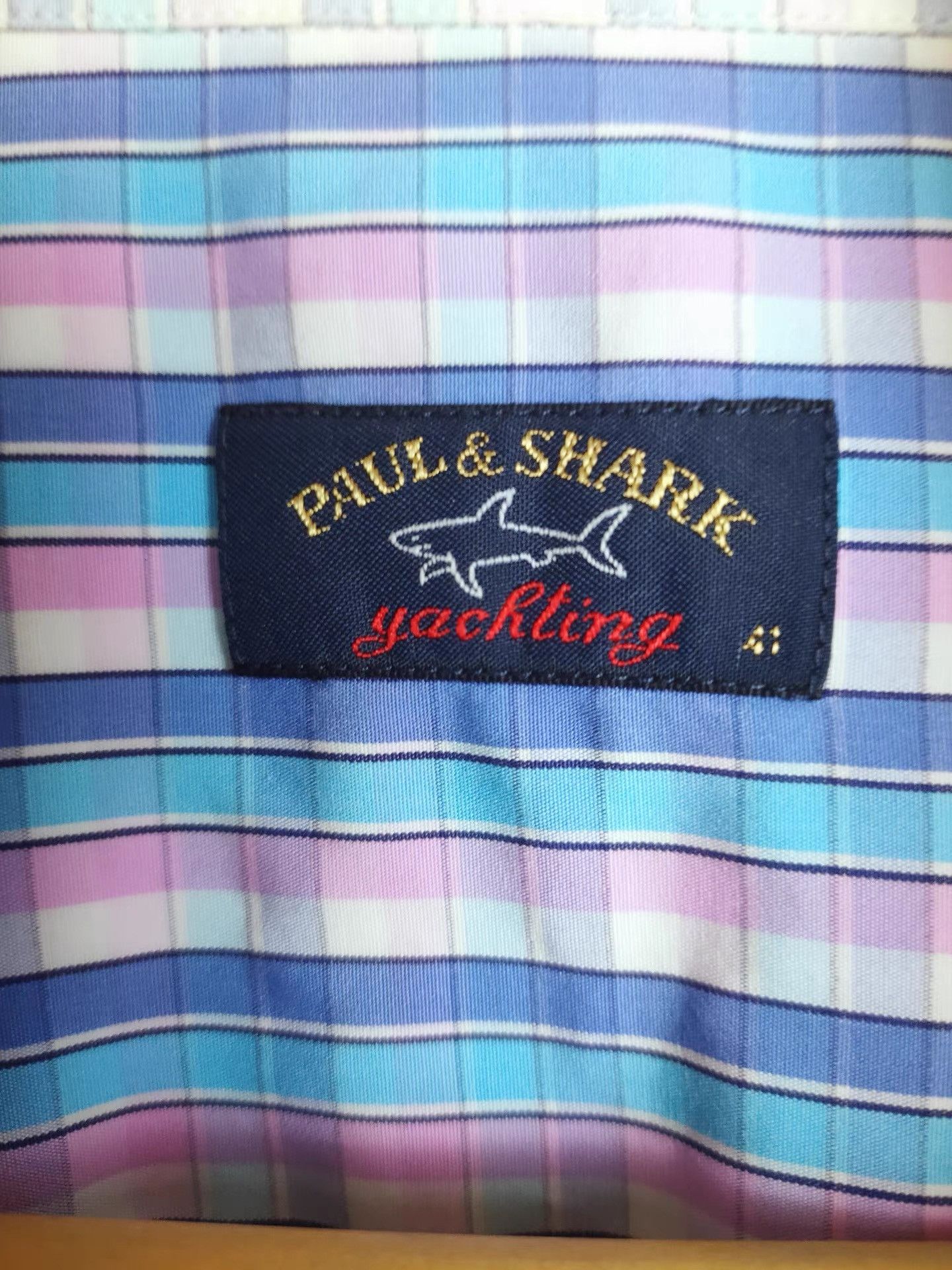 Paul & Shark Paul&shark Men's Casual Plaid Short Sleeve Shirt K29 Size US L / EU 52-54 / 3 - 6 Thumbnail