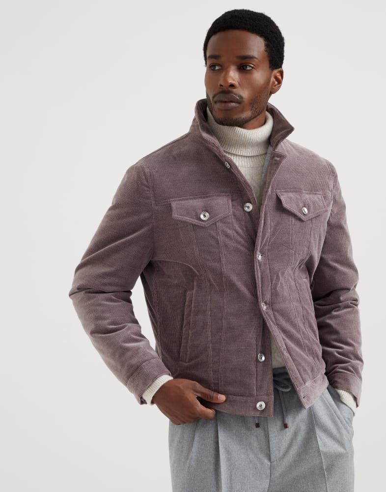 o1w1db10825 Padded Jacket in Brown