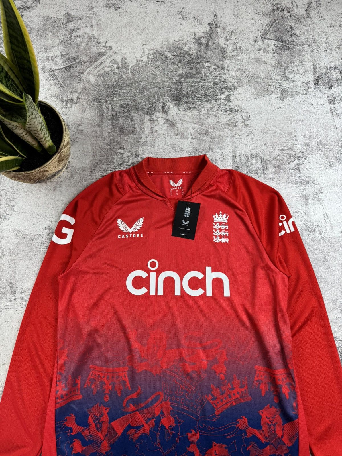 Vintage NEW England Cricket 2023 Men’s Medium Memorabilia Long sleeve Jersey T Shirt Tee Size US M / EU 48-50 / 2 - 4 Thumbnail