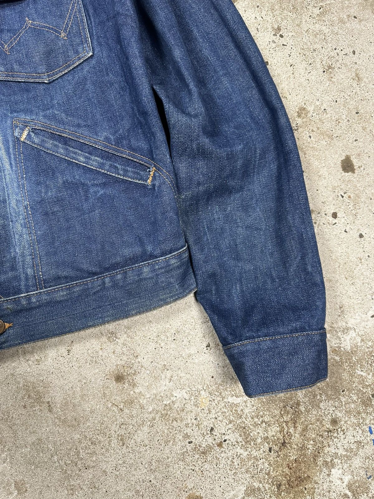 Wrangler Vintage 70s Wrangler Denim Jeans Trucker Jacket Size US S / EU 44-46 / 1 - 4 Thumbnail