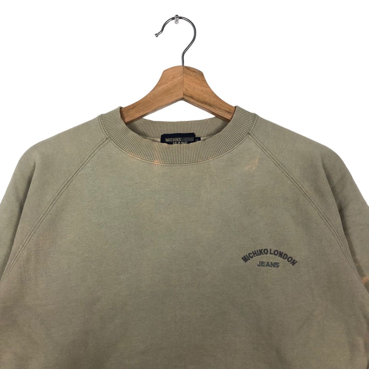 Japanese Brand 🔥90’s Vintage Sweatshirt Michiko London Jeans Big Logo Size US M / EU 48-50 / 2 - 3 Thumbnail